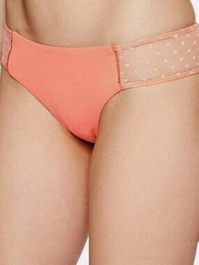 Isabella Rose Swiss Miss Maui Fit Mesh Tabside Bikini Bottom Size M